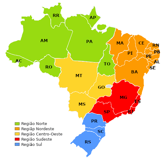 Mapa Representantes